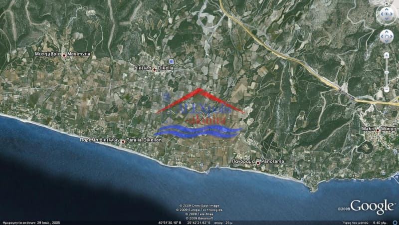 Parcel in Paralia Dikellon, Alexandroupoli — Photo 1 of 3
