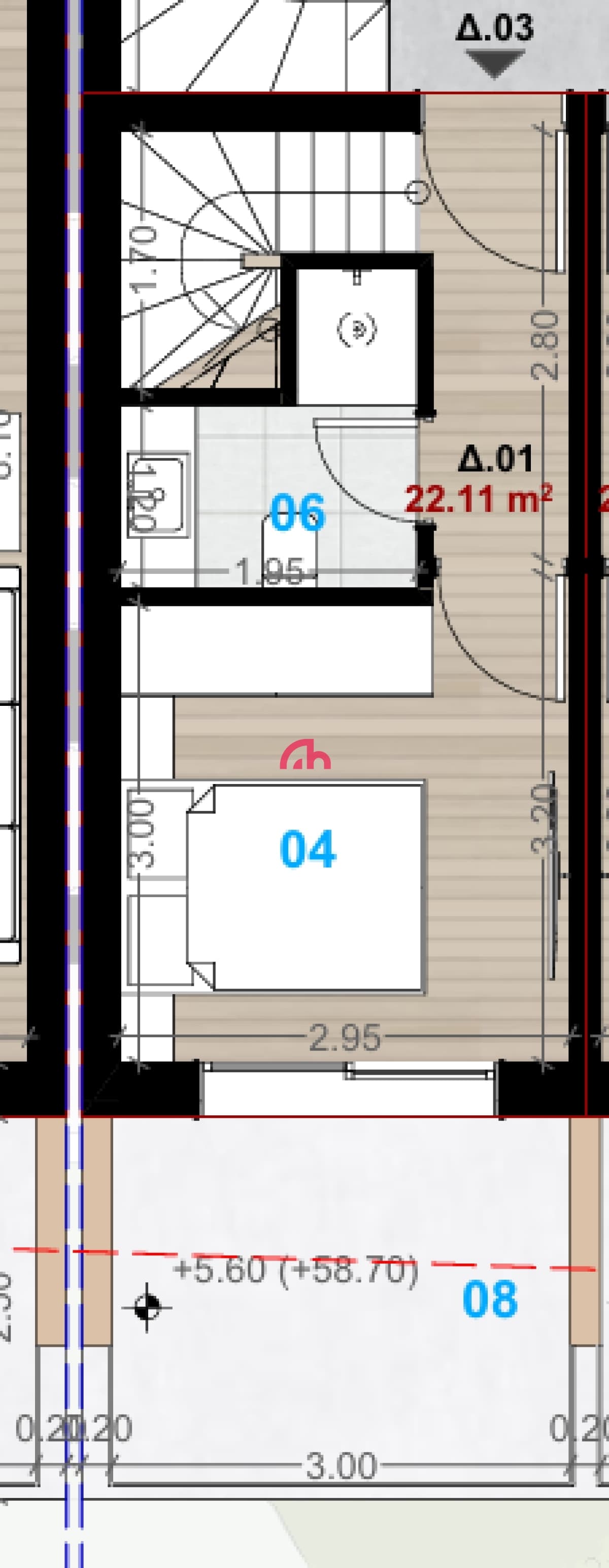 Apartment in Center, Thermi — Photo 3 of 5