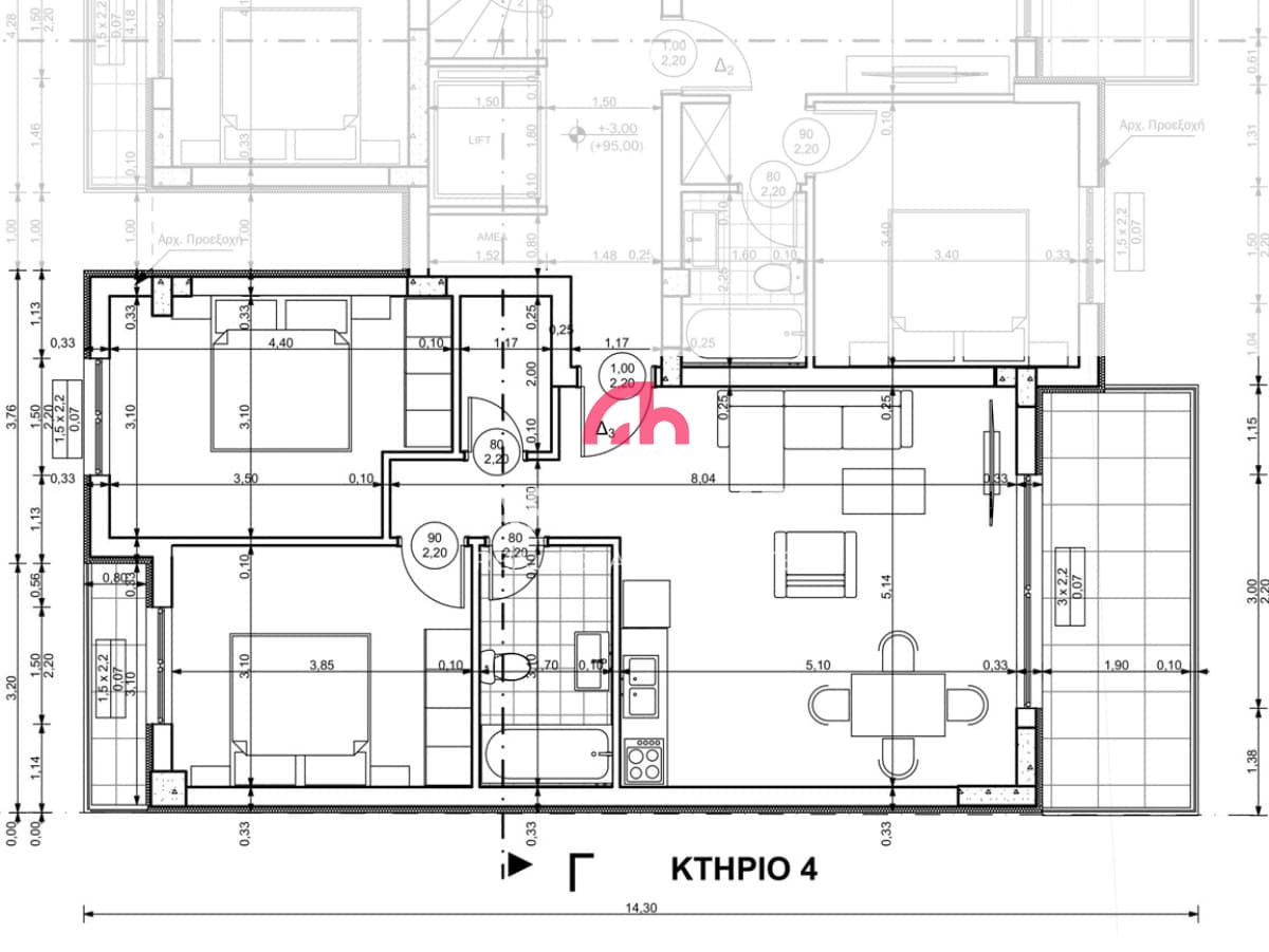 Apartment in Center, Thermi — Photo 5 of 5