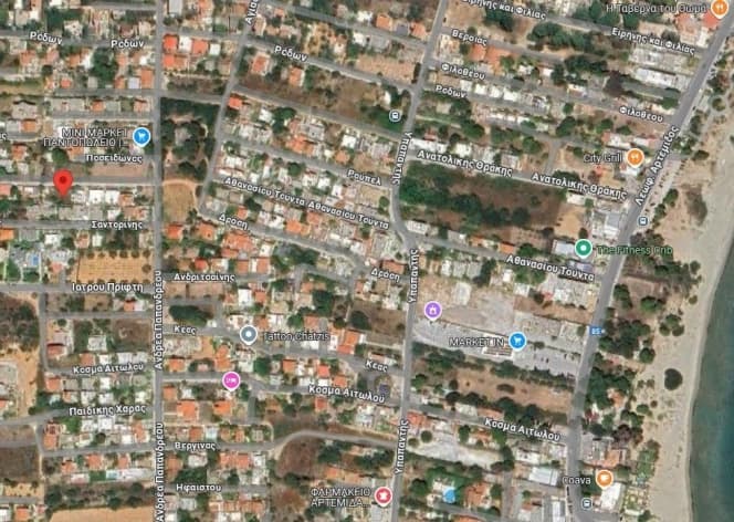 Οικόπεδο στην Κέντρο, Αρτέμιδα (Λούτσα) — Φωτογραφία 3 από 3