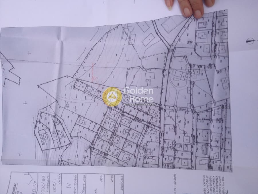 Οικόπεδο στην Μαύρο Λιθάρι, Σαρωνίδα — Φωτογραφία 1 από 2