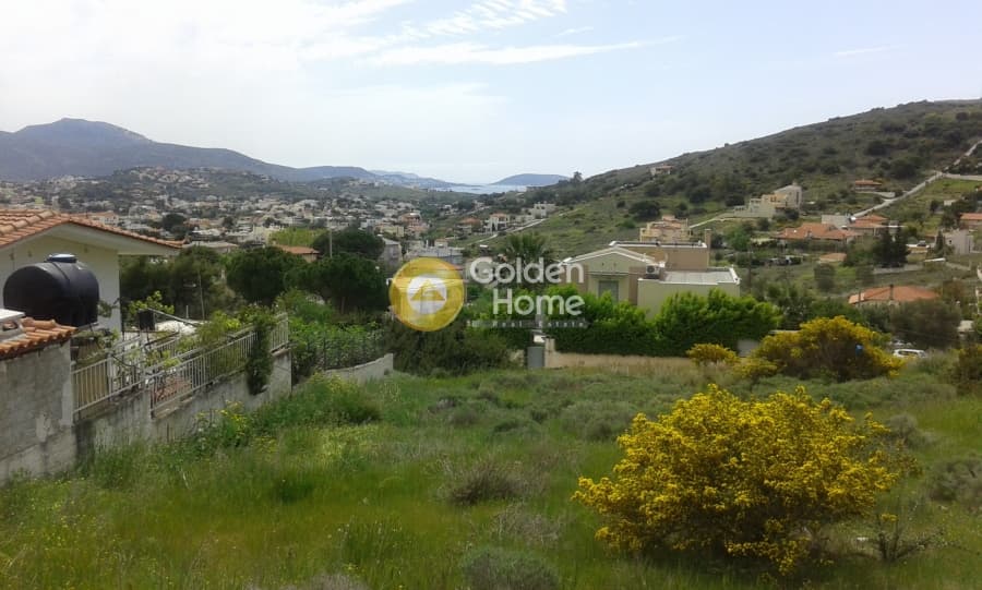 Building Plot in Galazia akti, Kalivia Thorikou — Photo 1 of 7