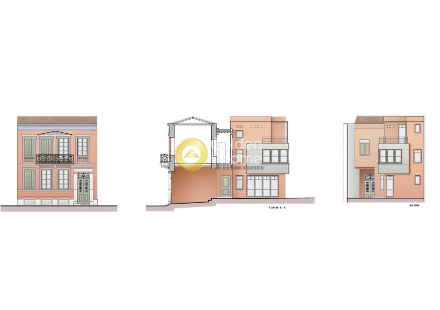 Building Plot in Perdika, Historic Center — Photo 1 of 2