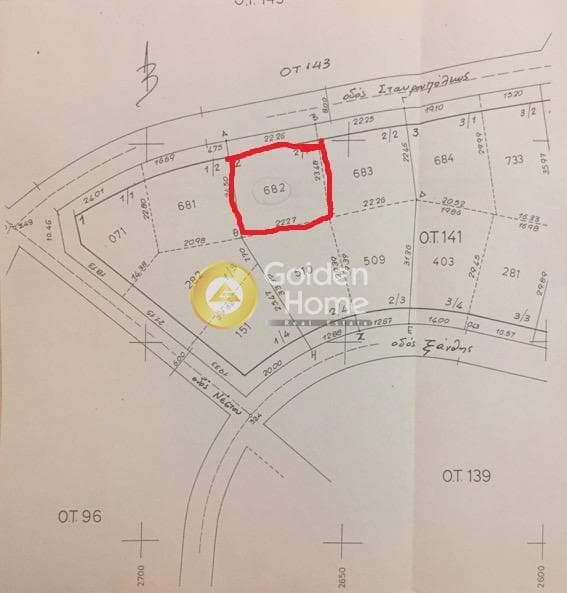 Building Plot in Dasamari, Pikermi