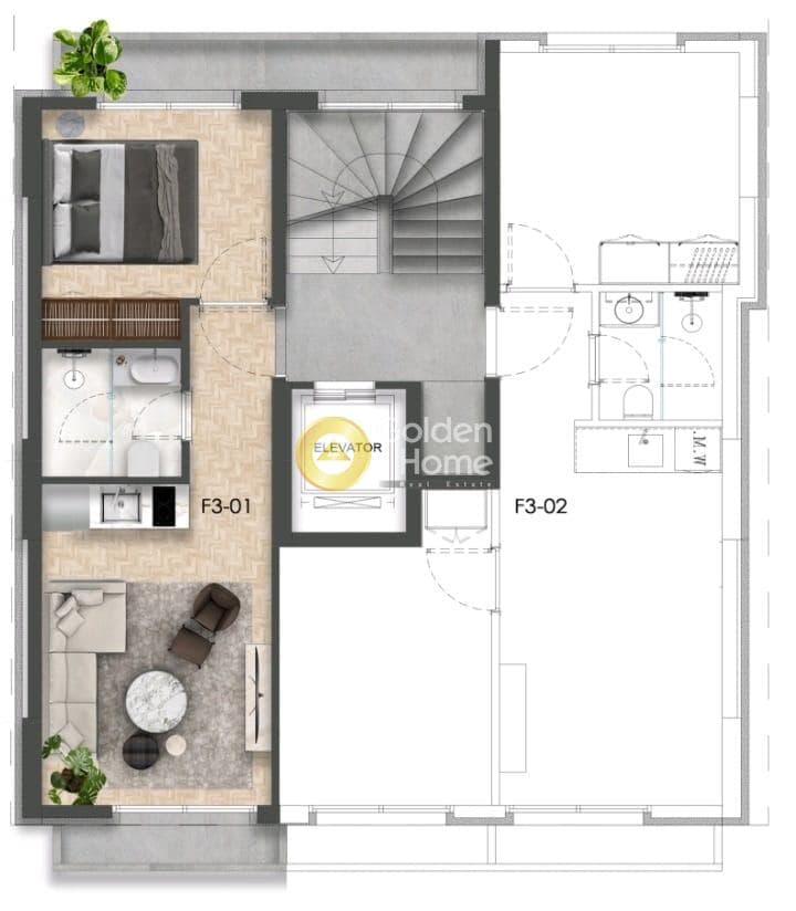 Apartment in Agios Ioannis, Neos Kosmos — Photo 5 of 5