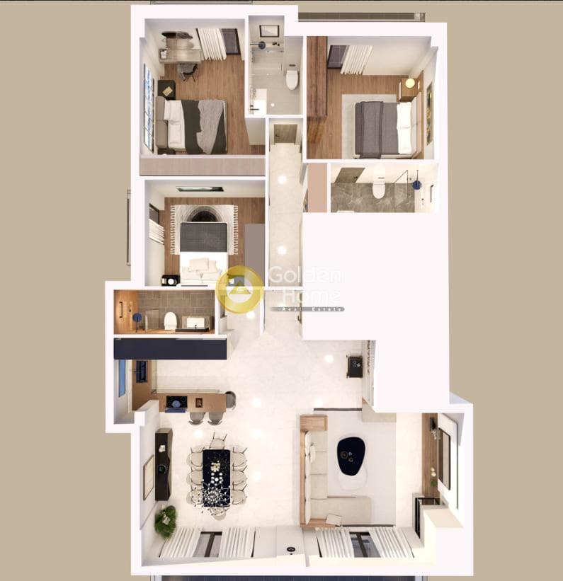 Apartment in Glyfada - center, Glyfada — Photo 4 of 6
