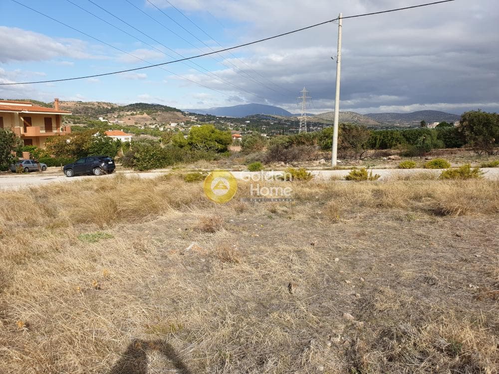 Building Plot in Galazia akti, Kalivia Thorikou — Photo 1 of 3