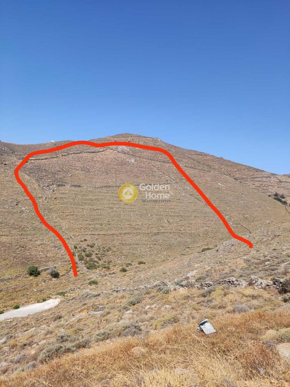 Αγροτεμάχιο στην Άοσα, Κύθνος — Φωτογραφία 3 από 4