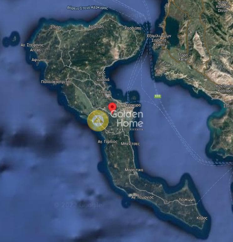 Building Plot in Pareli, Corfu — Photo 1 of 3