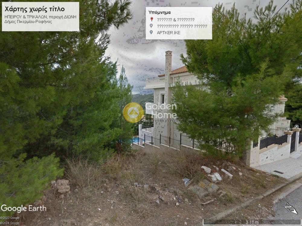 Οικόπεδο στην Δασαμάρι, Πικέρμι — Φωτογραφία 10 από 12