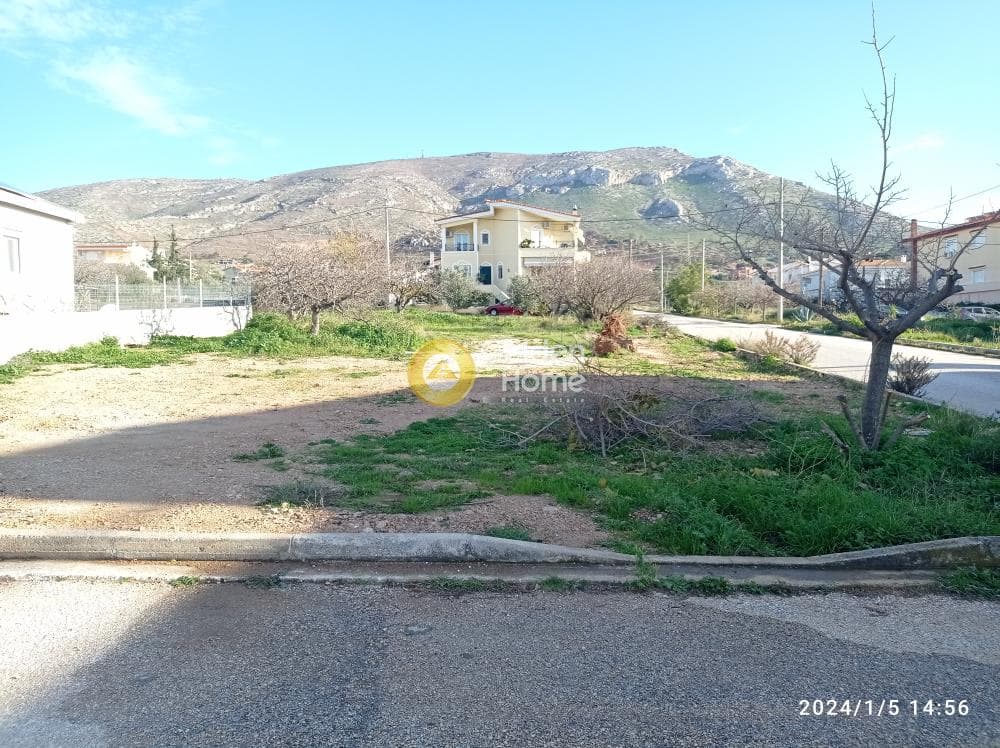 Building Plot in Galazia akti, Kalivia Thorikou — Photo 1 of 3