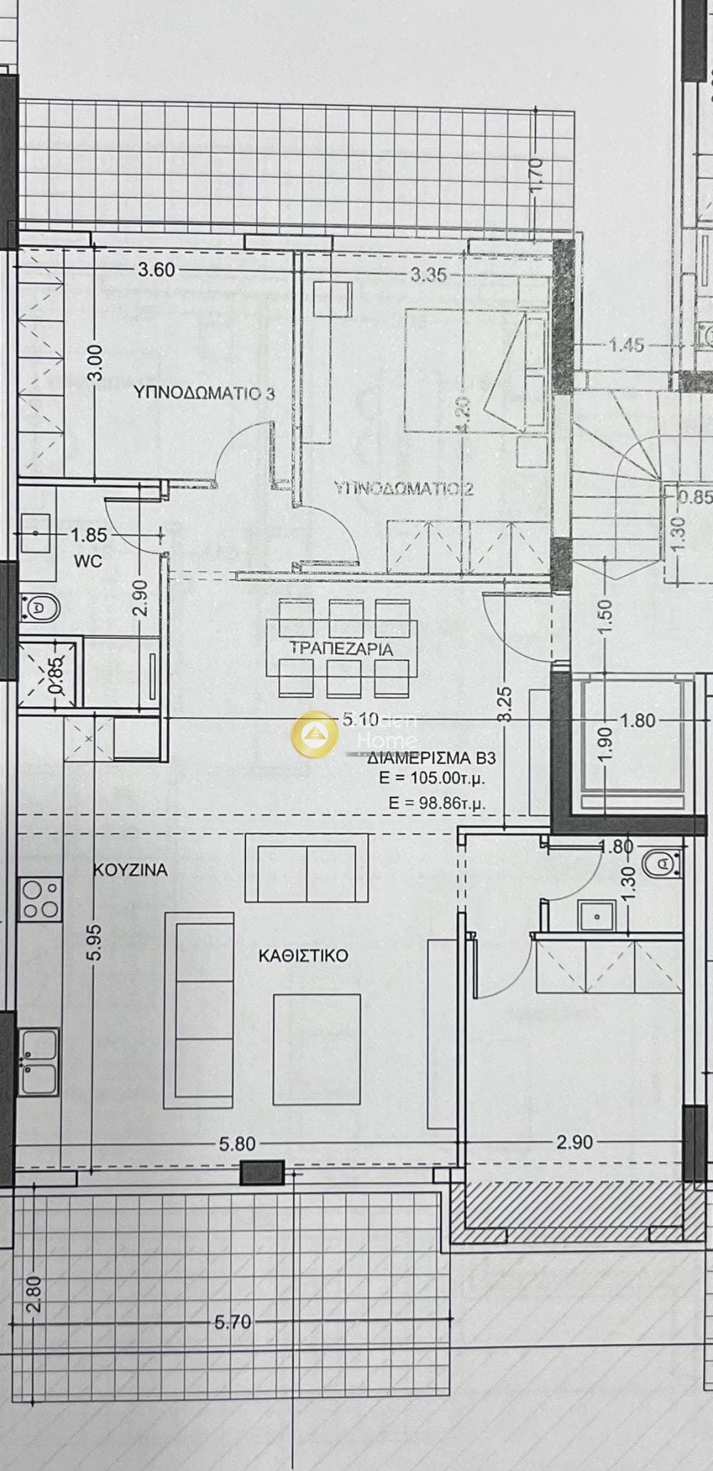Apartment in Amfithea, Palaio Faliro — Photo 10 of 10
