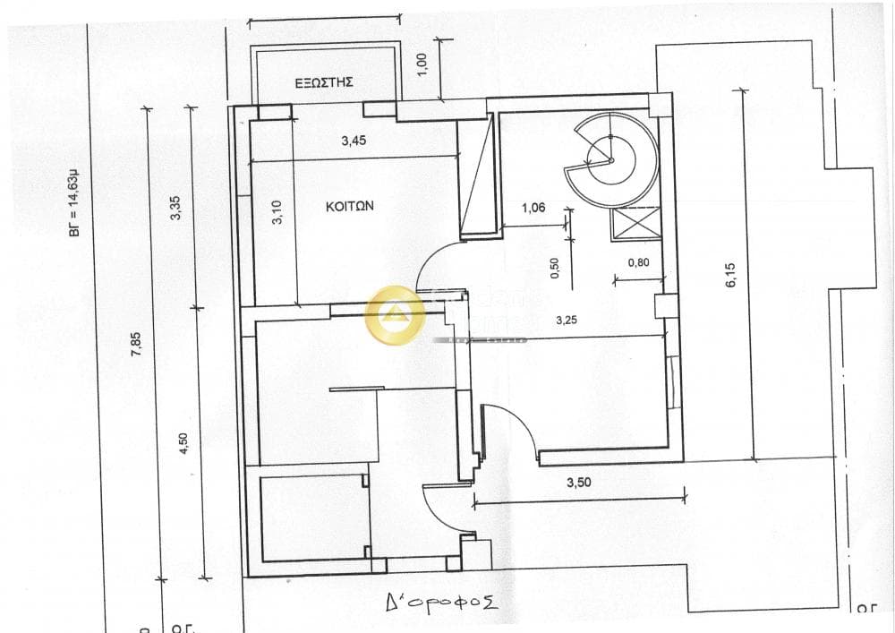 Διαμέρισμα στην Μπουρνάζι, Περιστέρι — Φωτογραφία 1 από 4