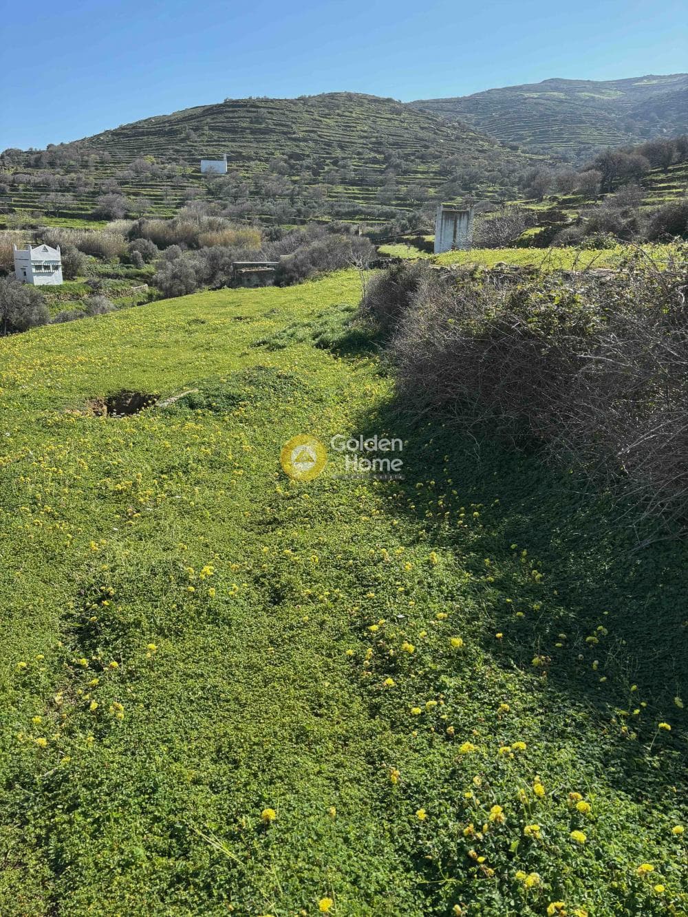 Building Plot in Perastra, Tinos — Photo 1 of 2