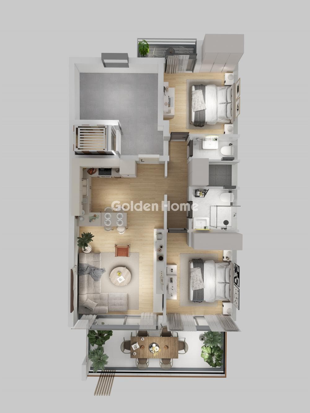 Apartment in Ano Dafni, Dafni — Photo 9 of 10