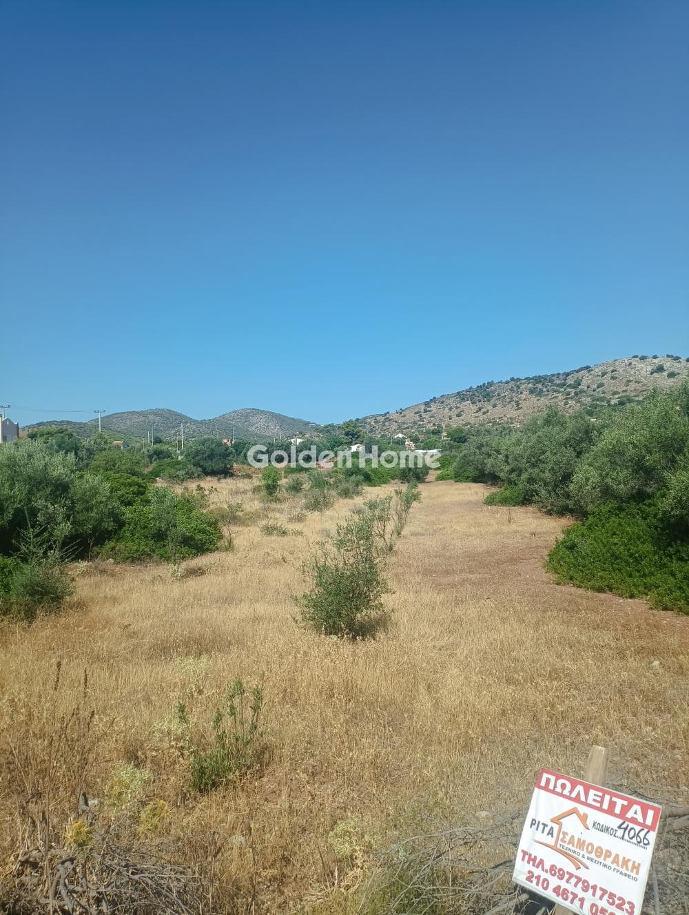 Building Plot in Selinia, Salamina — Photo 2 of 4