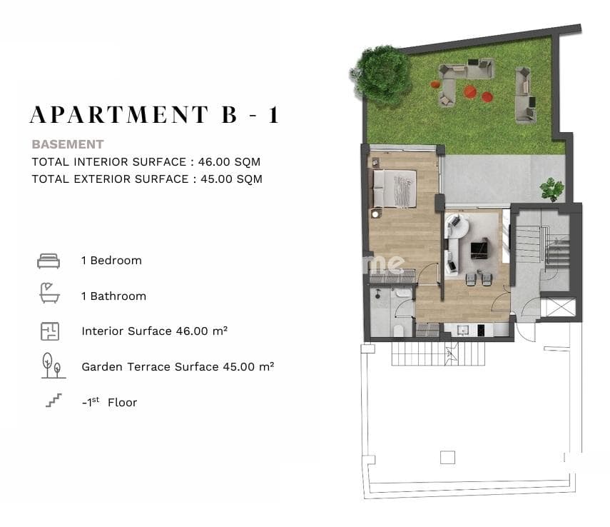 Apartment in Varnava, Ekali — Photo 6 of 8