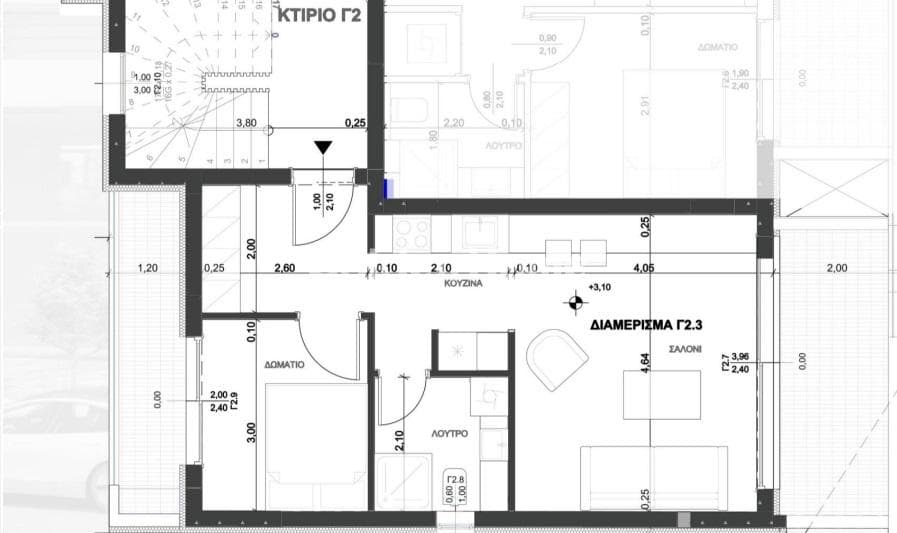 Apartment in Center, Thermi — Photo 2 of 3
