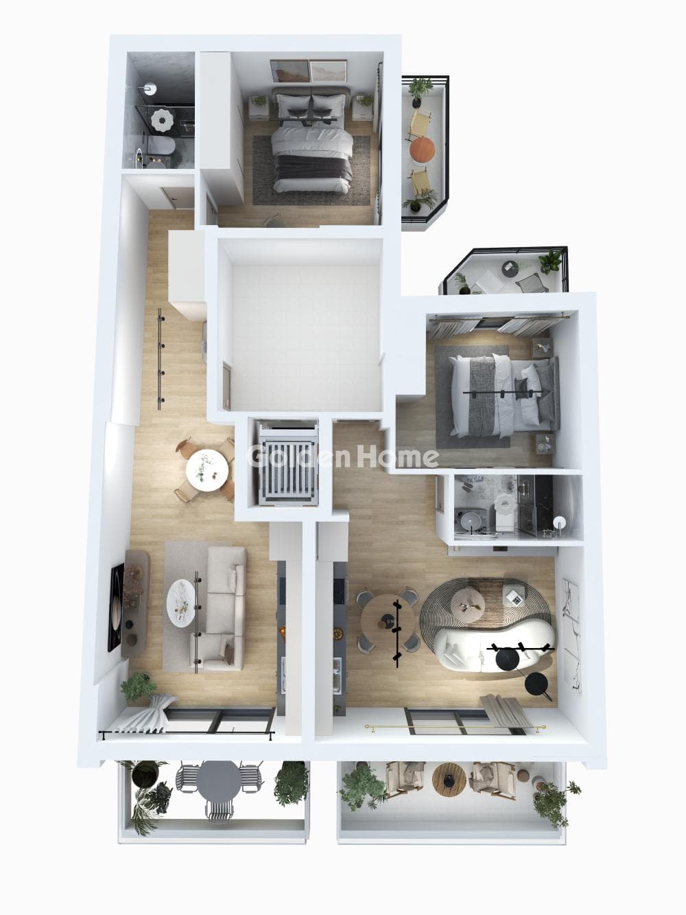 Apartment in Agios Ioannis, Neos Kosmos — Photo 7 of 8