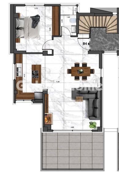 House in Center, Panorama — Photo 1 of 3