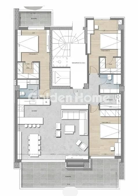 Apartment in Nea Krini, Kalamaria — Photo 2 of 3