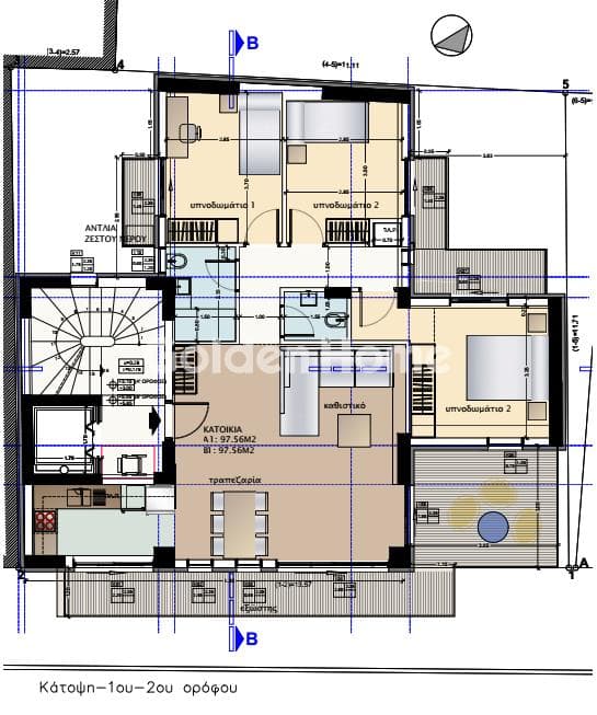 Apartment in Viamax, Peristeri