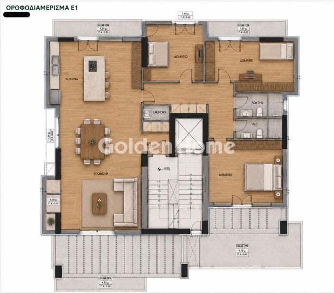 Apartment in Agia Triada, Iraklio — Photo 1 of 4