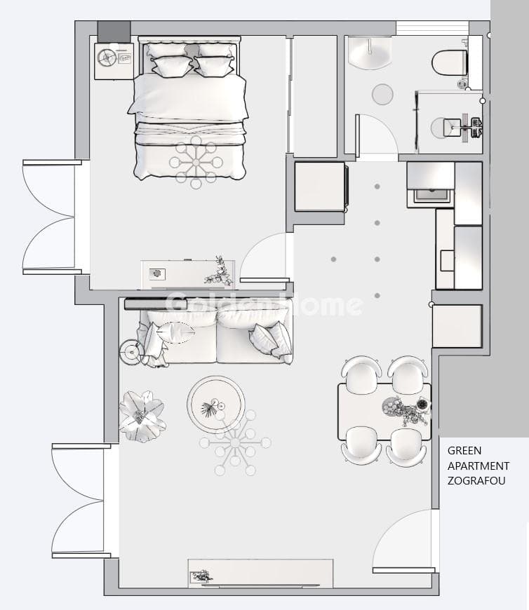 Apartment in Politechnioupoli, Zografou — Photo 2 of 15