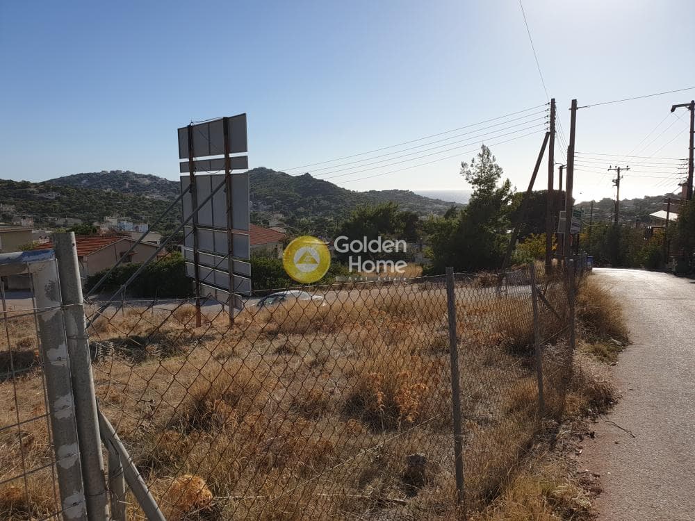 Οικόπεδο στην Λόφος Ξελαφτάκι, Καλύβια Θορικού — Φωτογραφία 3 από 3