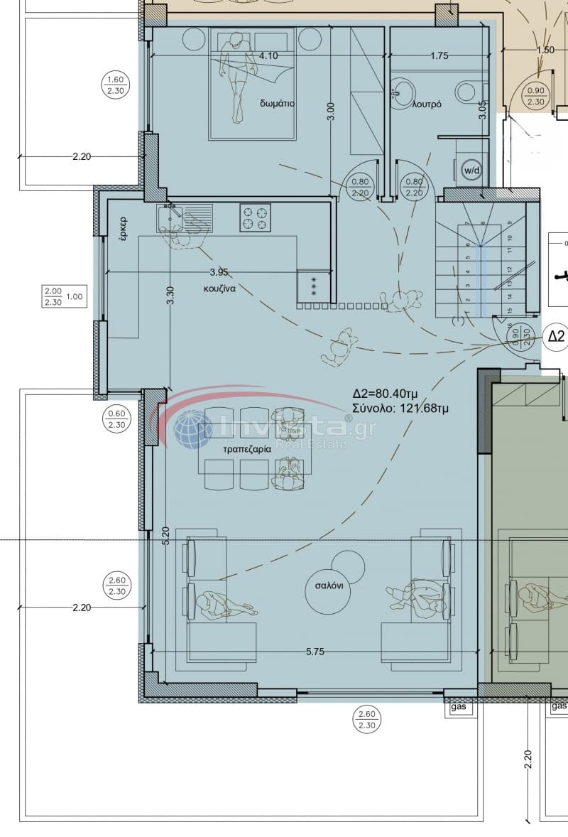 House in Center, Thermi — Photo 1 of 2