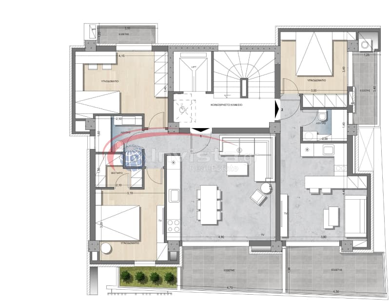 Apartment in Center, Pylea — Photo 2 of 4