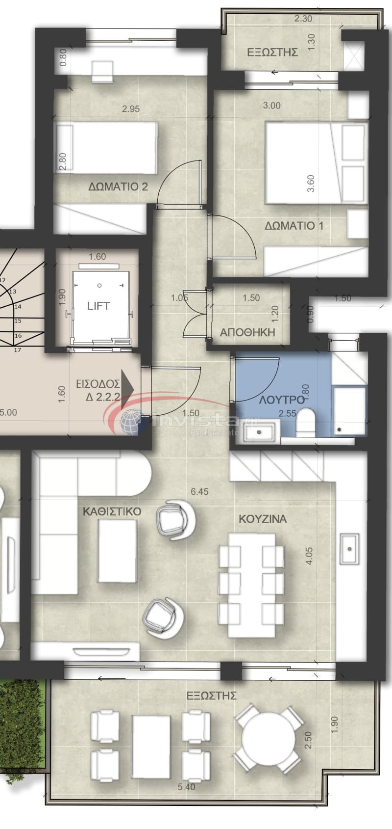 Apartment in Center, Thermi — Photo 1 of 2