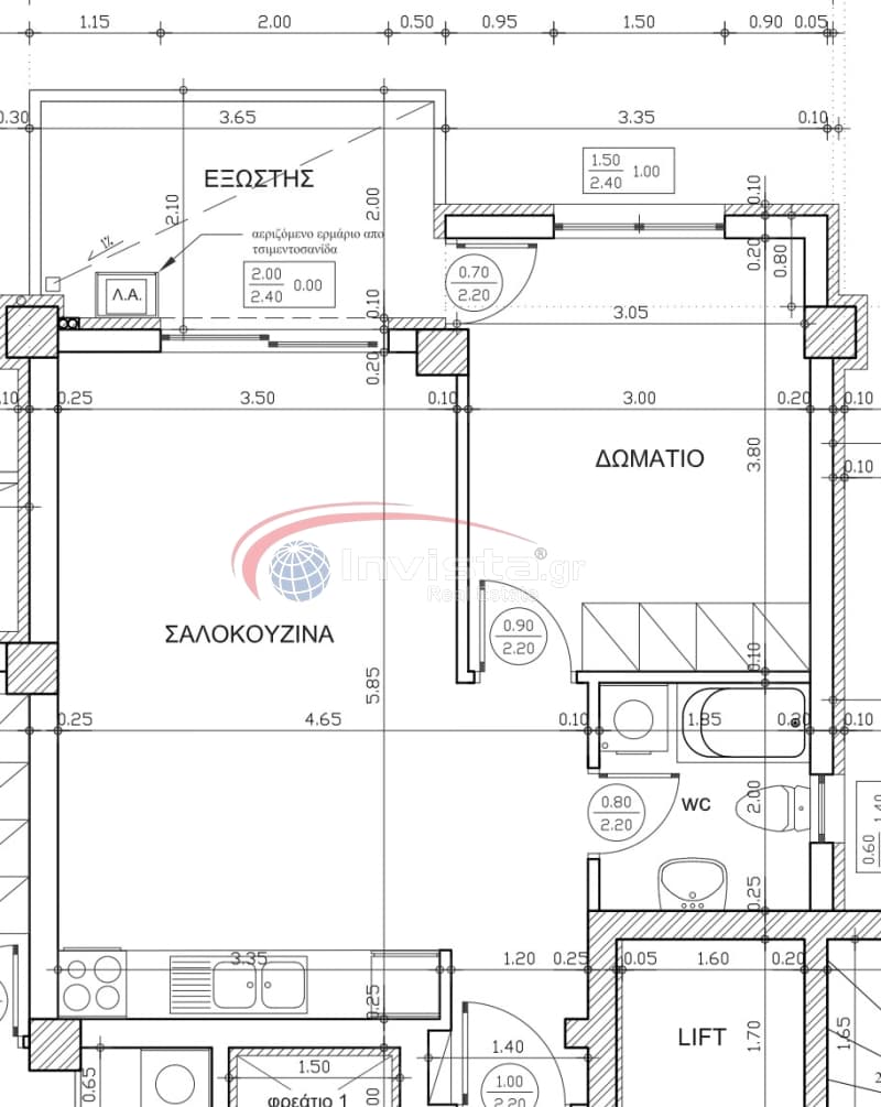 Apartment in Center, Thermi