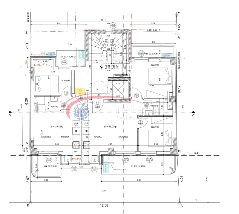 Apartment in Center, Kalamaria — Photo 3 of 3