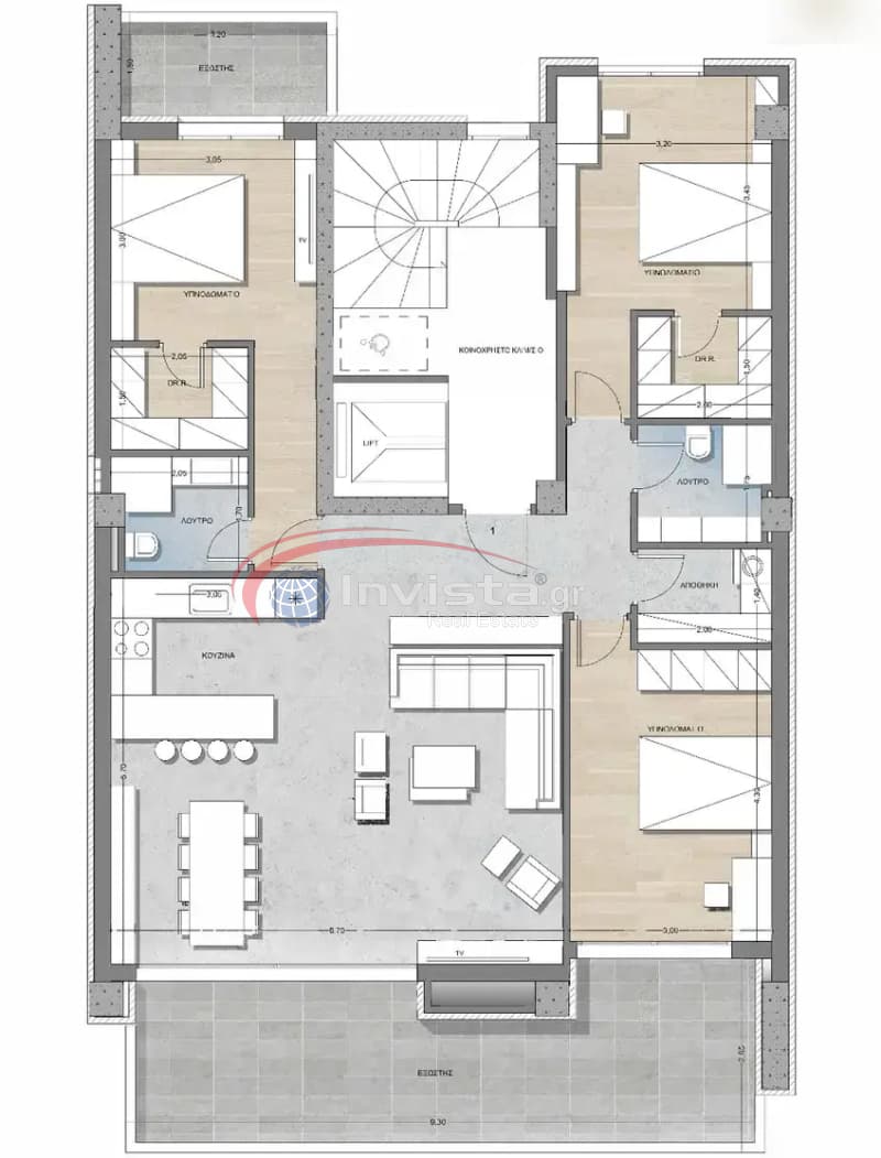 Apartment in Nea Krini, Kalamaria — Photo 1 of 7