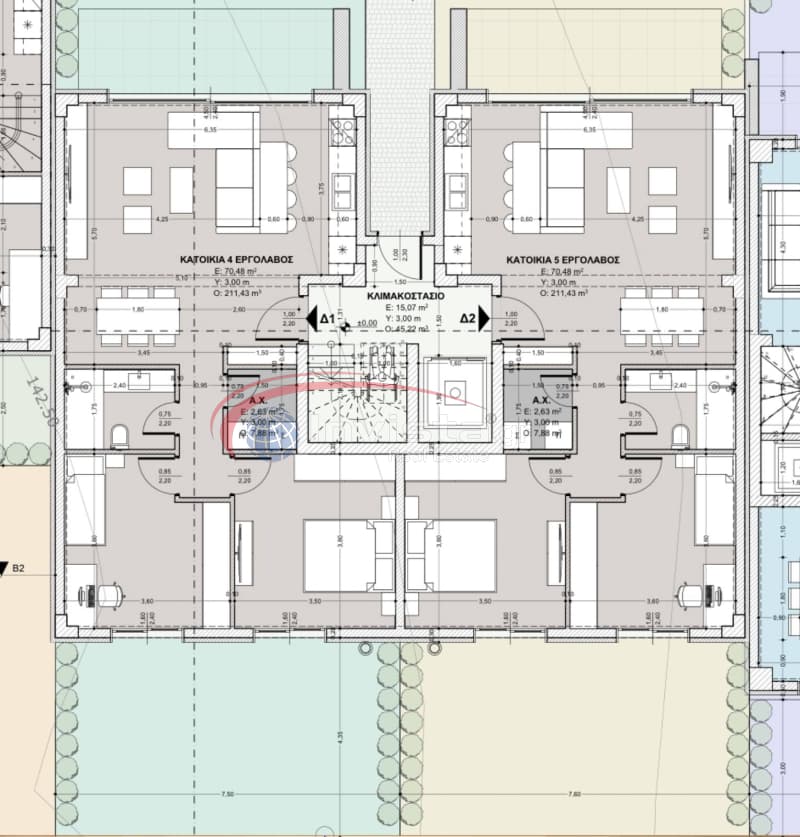 Apartment in Triadio, Thermi