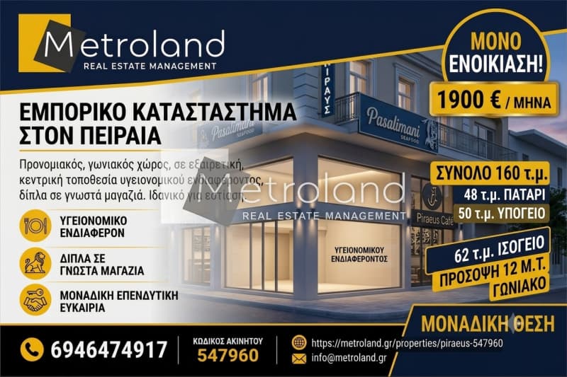Κατάστημα στην Σταυρός, Πειραιάς