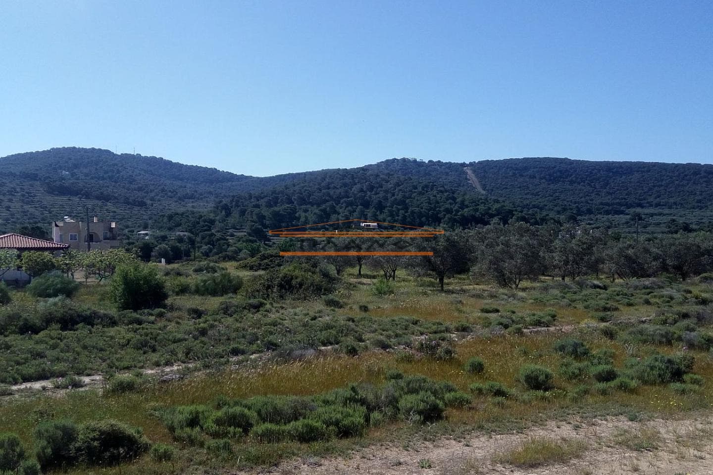 Building Plot in Limenaria, Agkistri — Photo 1 of 2