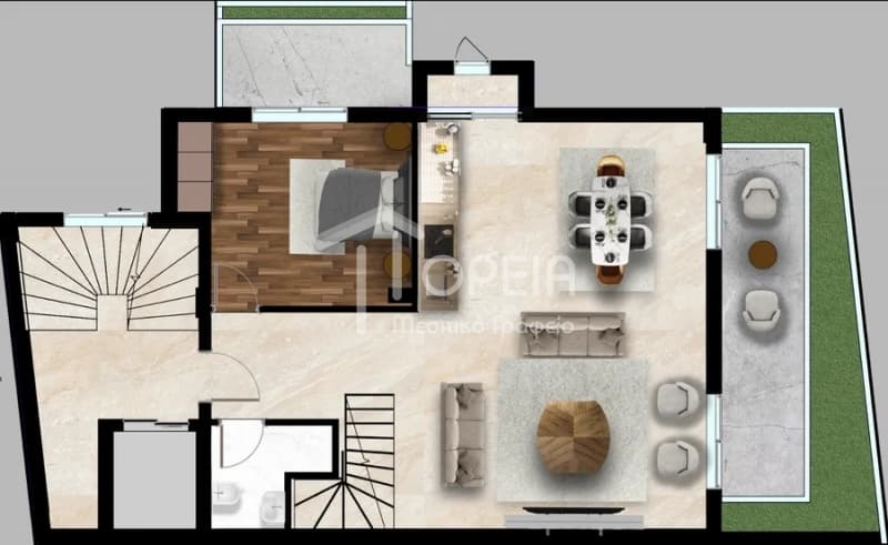House in Pirnari, Glyfada — Photo 4 of 8
