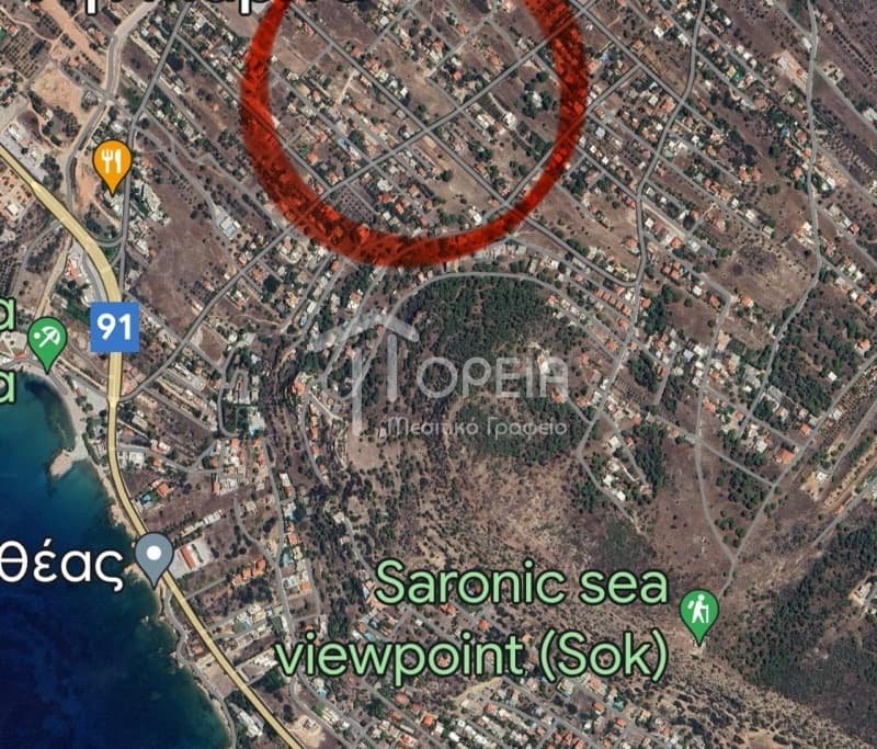 Οικόπεδο στην Αγία Μαρίνα, Κορωπί — Φωτογραφία 1 από 2