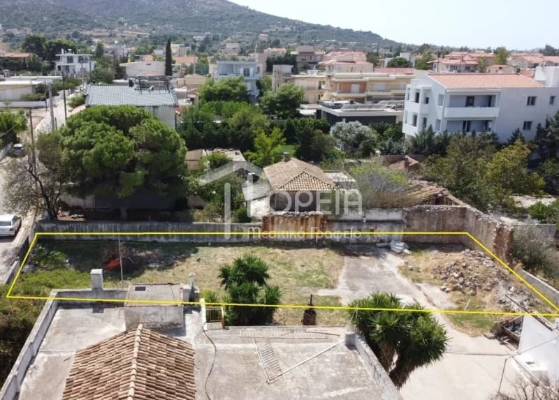 Οικόπεδο στην Κεφλαίικα, Καλύβια Θορικού — Φωτογραφία 2 από 5