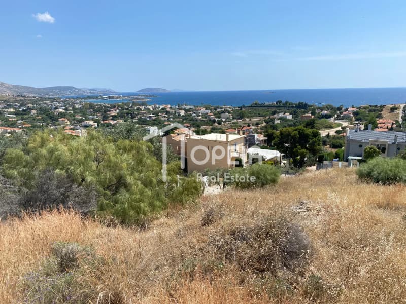 Οικόπεδο στην Καλύβια, Καλύβια Θορικού — Φωτογραφία 2 από 2