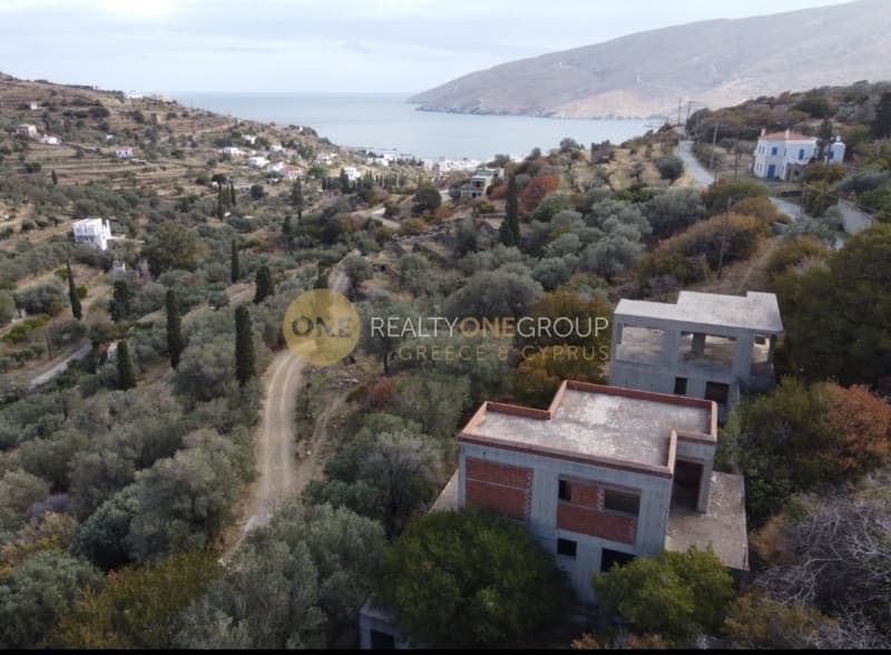 Μονοκατοικία στην Όρμος Κορθίου, Άνδρος — Φωτογραφία 3 από 15