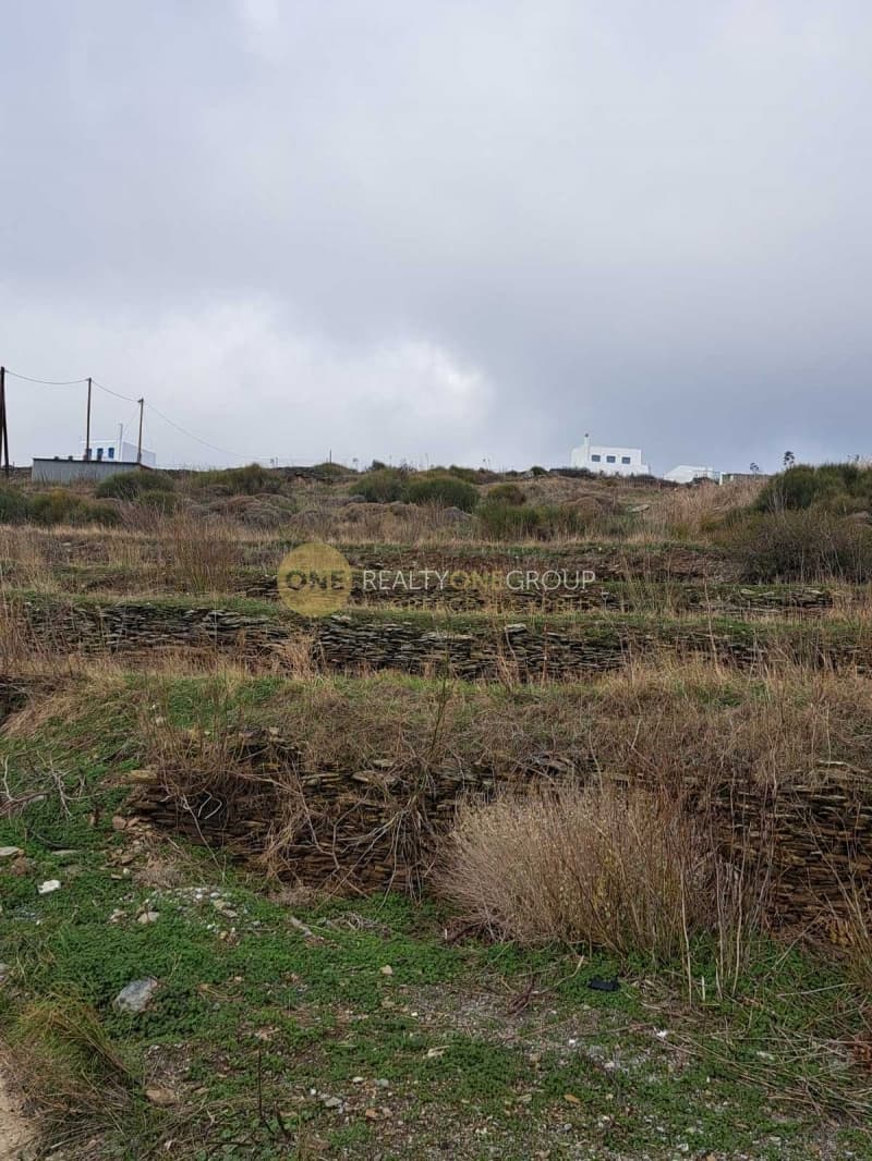 Αγροτεμάχιο στην Όρμος Κορθίου, Άνδρος — Φωτογραφία 1 από 12