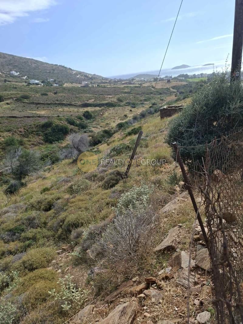 Αγροτεμάχιο στην Άνω Γαύριο, Άνδρος — Φωτογραφία 1 από 15
