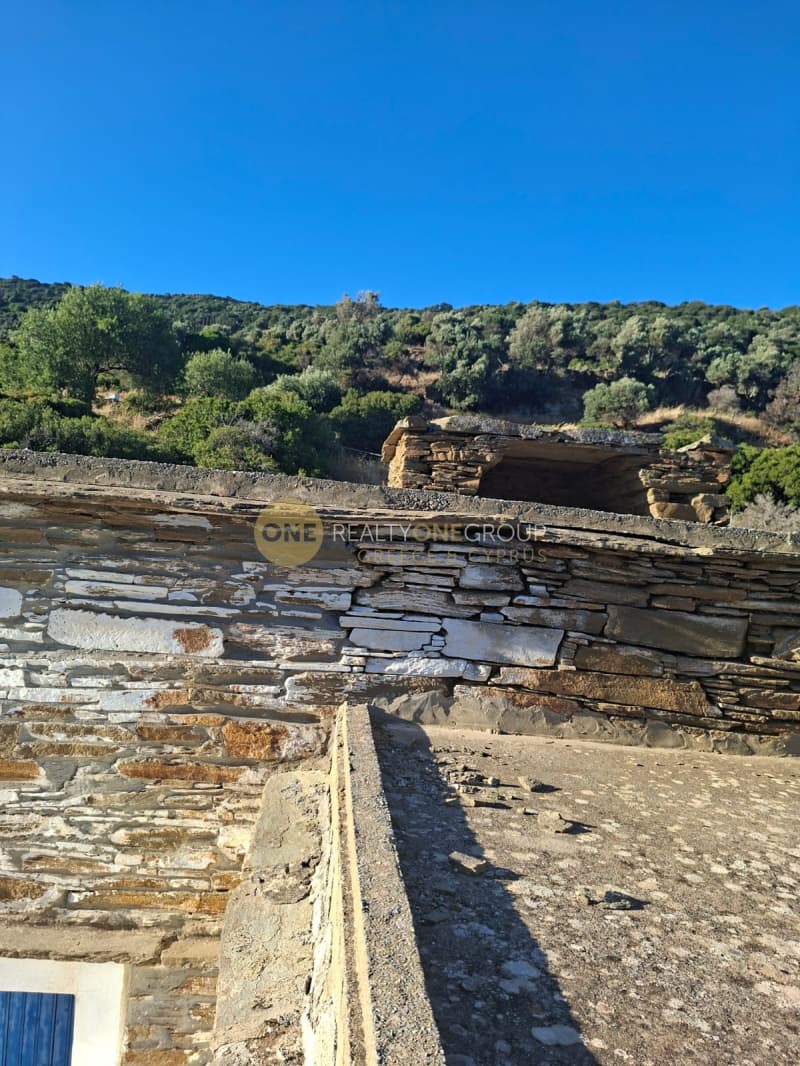 Μονοκατοικία στην Καπαρριά, Άνδρος — Φωτογραφία 11 από 25