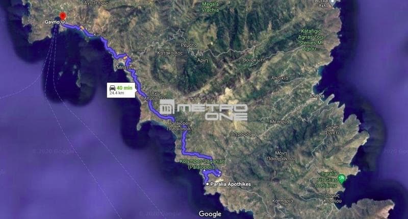 Parcel in Pitrofos, Andros — Photo 4 of 4