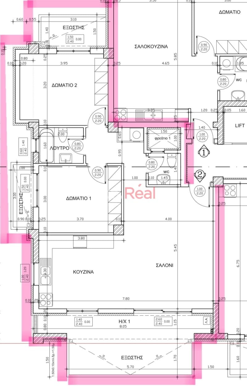 Apartment in Center, Thermi — Photo 15 of 29
