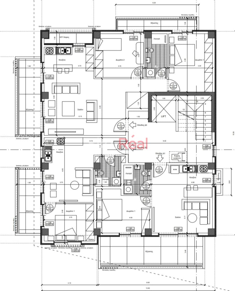 Apartment in Center, Thermi — Photo 24 of 25