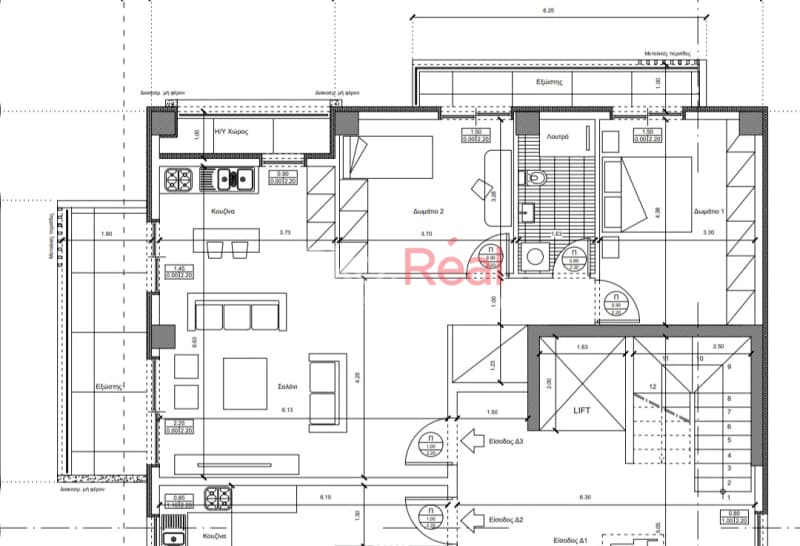 Apartment in Center, Thermi — Photo 23 of 25